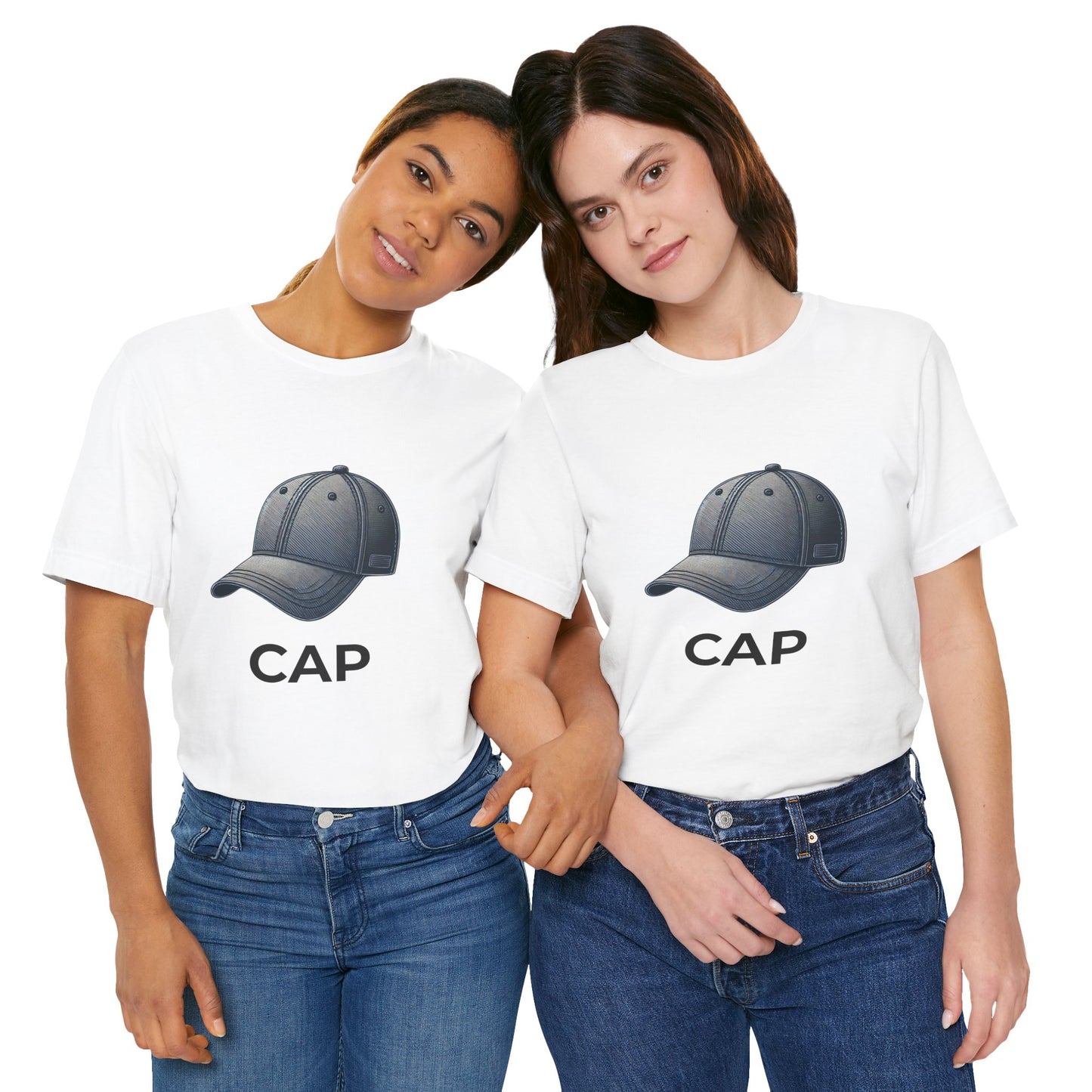 Graphic Tee - Cap/No Cap Slang Funny T-Shirt