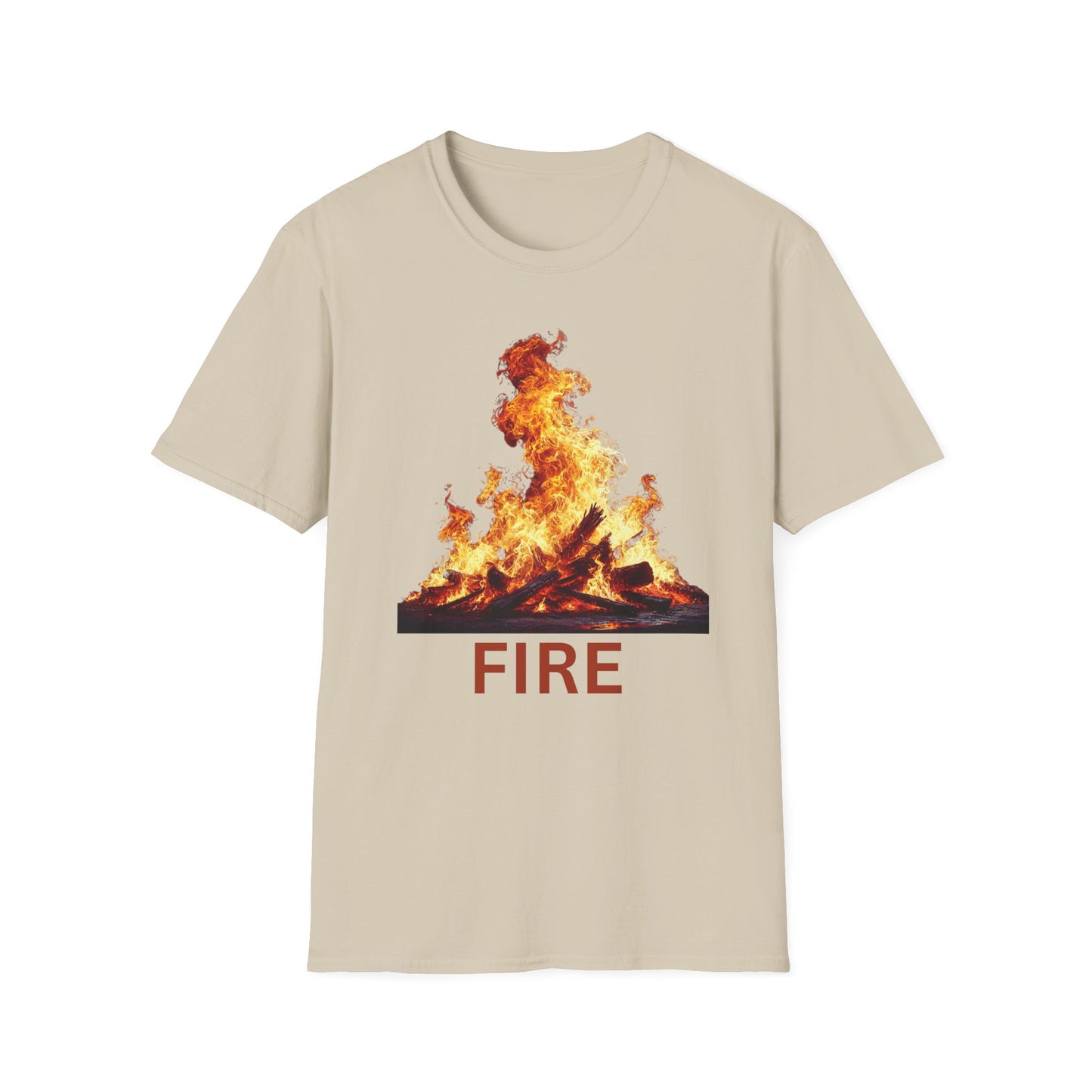 “Fire” Unisex Softstyle T-Shirt