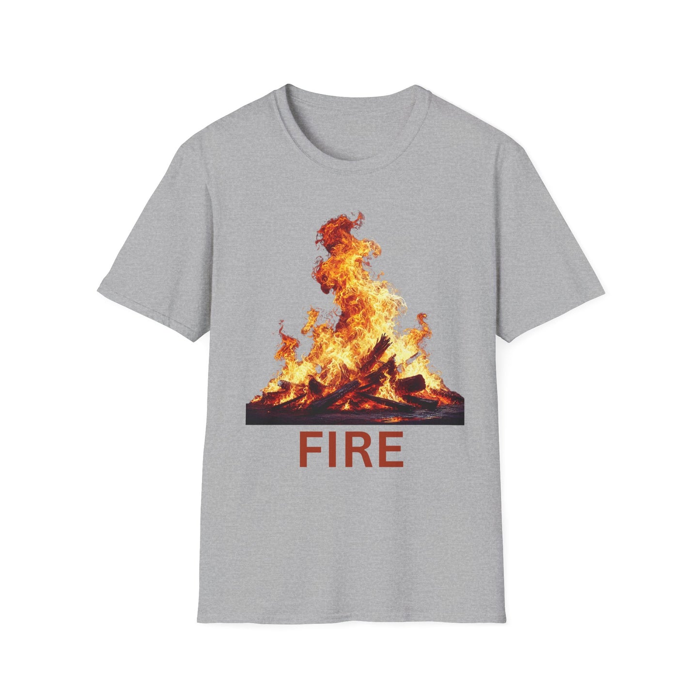 “Fire” Unisex Softstyle T-Shirt