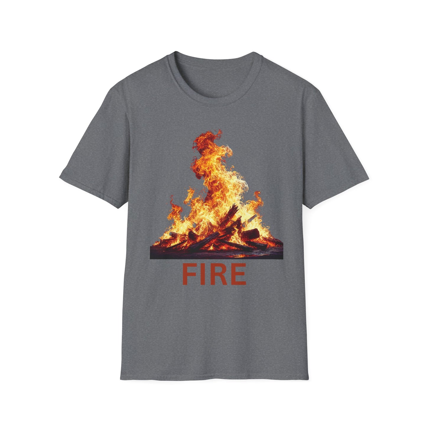 “Fire” Unisex Softstyle T-Shirt